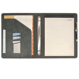 iPad Binder Portfolio Case with Clipboard Folio Cover, 3-Ring Binder Padfolio Organizer Folder with Removable Tablet Holder for iPad mini / iPad Air/ iPad Pro