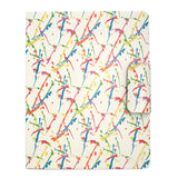 4-Ring Binder Whiteboard Padfolio with Expanded Document Bag, Padfolio Ring Binder Business Organizer Portfolio Case