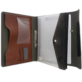 Padfolio Ring Binder with Whiteboard Clipboard and Expanded Document Bag, 2-Ring Binder Portfolio Business Organizer Portfolio Case