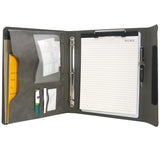 Padfolio Ring Binder with Whiteboard Clipboard and Expanded Document Bag, 3-Ring Binder Portfolio Business Organizer Portfolio Case
