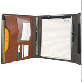 Padfolio Ring Binder with Whiteboard Clipboard and Expanded Document Bag, 4-Ring Binder Portfolio Business Organizer Portfolio Case