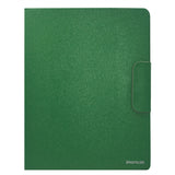 Binder Organizer Portfolio Case, 4-Ring Binder Padfolio with Whiteboard Clipboard and Expanded Document Bag, Padfolio Ring Binder Business Organizer Folder Case