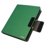 Binder Organizer Portfolio Case, 4-Ring Binder Padfolio with Whiteboard Clipboard and Expanded Document Bag, Padfolio Ring Binder Business Organizer Folder Case