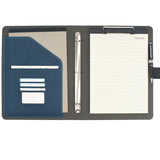 Ring Binder Padfolio with Phone Pocket, Organizer Portfolio Case with 3-Ring Binder, Clipboard Padfolio Folder Case with Expanded Document Bag