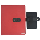 Ring Binder Padfolio with Phone Pocket, Organizer Portfolio Case with 2-Ring Binder, Clipboard Padfolio Folder Case with Expanded Document Bag