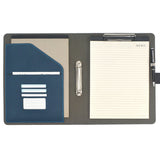 Ring Binder Padfolio with Phone Pocket, Organizer Portfolio Case with 2-Ring Binder, Clipboard Padfolio Folder Case with Expanded Document Bag