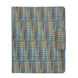 Pixel Pattern Design Padfolio Ring Binder Clipboard Case with Color File Folders, 3 Ring Binder Portfolio File Holder Case with Clipboard