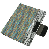 Pixel Style Portfolio Whiteboard Padfolio with Expanded Document Bag, 2-Ring Binder Business Organizer Portfolio Case