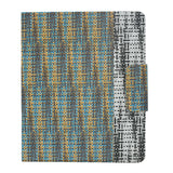 Pixel Style Portfolio Whiteboard Padfolio with Expanded Document Bag, 4-Ring Binder Business Organizer Portfolio Case