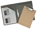 Binder Padfolio Organizer with Removable Clipboard, Organizer Portfolio File Folder with 2-Ring Binder