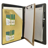 Binder Padfolio Organizer with Removable Clipboard, Organizer Portfolio File Folder with 3-Ring Binder