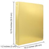 Binder Padfolio Organizer with Removable Clipboard, Organizer Portfolio File Folder with 3-Ring Binder