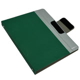 3-Ring Binder Padfolio with Expanded Document Bag, Padfolio Ring Binder Business Organizer Portfolio Case