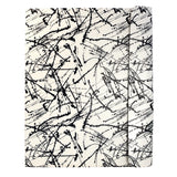 Ring Binder Portfolio, 4-Ring Binder Padfolio with Expanded Document Bag, Padfolio Ring Binder Business Organizer Portfolio Case