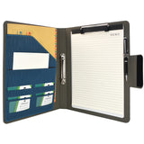 2-Ring Binder Padfolio with Whiteboard Clipboard and Expanded Document Bag, Padfolio Ring Binder Business Organizer Portfolio Case