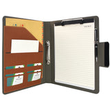 2-Ring Binder Padfolio with Whiteboard Clipboard and Expanded Document Bag, Padfolio Ring Binder Business Organizer Portfolio Case