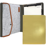 Padfolio Case with Whiteboard Clipboard and Document Pocket, Business Portfolio File Folder Organizer Portfolio Case
