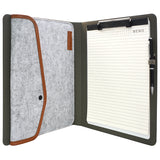 Padfolio Case with Whiteboard Clipboard and Document Pocket, Business Portfolio File Folder Organizer Portfolio Case