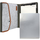 Padfolio Case with Whiteboard Clipboard and Document Pocket, Business Portfolio File Folder Organizer Portfolio Case