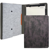 Padfolio Case with Clipboard Dry Erase Surface and Document Pocket, Business Portfolio File Folder Organizer Portfolio Case