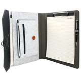 Organizer Portfolio Case, Business Padfolio File Folder with Clipboard and Document Pocket