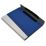 3-Ring Binder Portfolio with Whiteboard Clipboard and Expanded Document Bag, Padfolio Ring Binder Business Organizer Portfolio Case