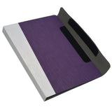 3-Ring Binder Portfolio with Whiteboard Clipboard and Expanded Document Bag, Padfolio Ring Binder Business Organizer Portfolio Case