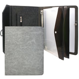 Ring Binder Portfolio Case with Dry Erase Surface and Document Pocket, Business Portfolio File Folder Organizer Portfolio Case