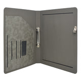 iPad Organizer Padfolio with 2-Ring Binder, Binder Portfolio with Removable Tablet Holder for iPad 10.5"/ iPad Pro 11"/ 12.9"