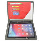 iPad Organizer Padfolio with 2-Ring Binder, Binder Portfolio with Removable Tablet Holder for iPad 10.5"/ iPad Pro 11"/ 12.9"