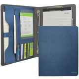 3 Ring Binder Padfolio File Folder, Business Organizer Portfolio with 3-Ring Binder, Clipboard