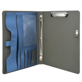 3 Ring Binder Padfolio File Folder, Business Organizer Portfolio with 3-Ring Binder, Clipboard