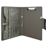 2 Ring Binder Padfolio File Folder, Business and Interview Portfolio with 2-Ring Binder, Clipboard