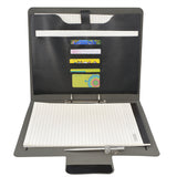 Padfolio Ring Binder File Folder, Business and Interview Portfolio with 2-Ring Binder