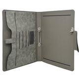 Padfolio Ring Binder File Folder, Business and Interview Portfolio with 2-Ring Binder