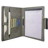 Padfolio Ring Binder File Folder, Business and Interview Portfolio with 2-Ring Binder