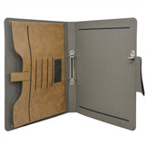 Padfolio Ring Binder File Folder, Business and Interview Portfolio with 2-Ring Binder