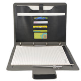 Padfolio Ring Binder File Folder, Business and Interview Portfolio with 4-Ring Binder