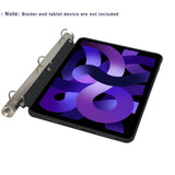 iPad Holder for iPad Air 4th/5th, iPad Air Case with 3 Holes fit for A4 3-Ring Binder, Tablet Case with Stand for iPad Air