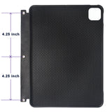 iPad Holder for iPad Pro 11-inch, iPad Holder Case with 3 Holes fit for A4 3-Ring Binder, Tablet Case with Stand for 11-inch iPad Pro 3rd/4th Gen