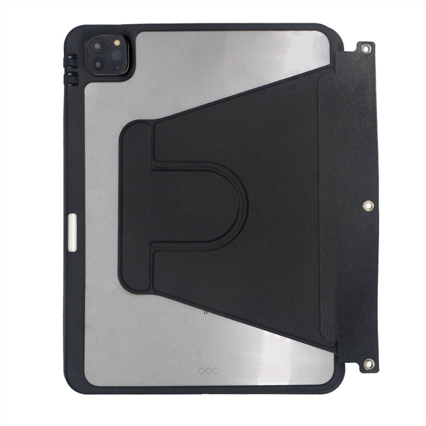 iPadアクセサリー TABLET CASE Rotating iPad Case with 3-Ring Binder Holes fit for A4-size