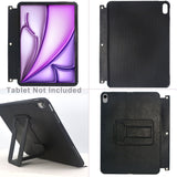 Tablet Organizer Padfolio Case with 3-Ring Binder, Binder Portfolio with Removable Tablet Holder for iPad Air/ iPad Pro 11"/ iPad Pro 12.9"