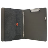 3-Ring Binder Portfolio Case with Document Pocket, Business Portfolio File Folder Organizer Portfolio Binder Case