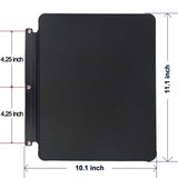 Rotating iPad Case with 3-Ring Binder Holes fit for A4-size Binder, 360 Degree Rotating Stand Cover with Pencil Holder for 13-inch iPad Pro/ iPad Air