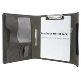 Padfolio Ring Binder with Whiteboard Clipboard and Expanded Document Bag, 2-Ring Binder Portfolio Business Organizer Portfolio Case