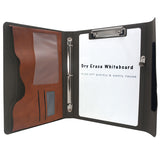 Padfolio Ring Binder with Whiteboard Clipboard and Expanded Document Bag, 3-Ring Binder Portfolio Business Organizer Portfolio Case