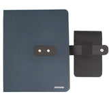 Ring Binder Padfolio with Phone Pocket, Organizer Portfolio Case with 3-Ring Binder, Clipboard Padfolio Folder Case with Expanded Document Bag