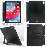 Tablet Organizer Padfolio Case with 3-Ring Binder, Binder Portfolio with Removable Tablet Holder for iPad Air/ iPad Pro 11"/ iPad Pro 12.9"