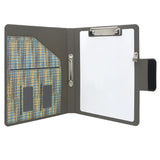 Pixel Style Portfolio Whiteboard Padfolio with Expanded Document Bag, 2-Ring Binder Business Organizer Portfolio Case