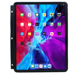 iPad Holder for iPad Pro 12.9-inch, iPad Holder Case with 3 Holes fit for A4 3-Ring Binder, Tablet Case with Stand for 12.9-inch iPad Pro 4th/5th/6th Gen.